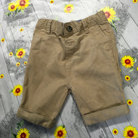 Tu Boys Light Brown Classic Style Chino Shorts - Boys 2-3yrs