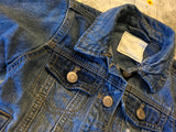 Next Blue Stonewash Classic Style Denim Jacket - Girls 5yrs