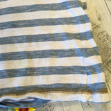 Next Blue White Striped Playwear Top - Boys 9-12m
