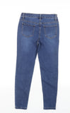George Blue Skinny Jewel Embellished Girls Jeans - Girls 9-10yrs