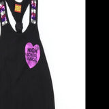 George High School Musical Black Sleeveless Sequin Jersey Dress - Girls 4-5yrs