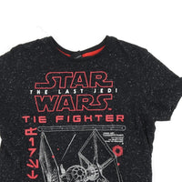 Star Wars at George Black The Last Jedi Tie Fighter T-Shirt - Boys 10-11yrs