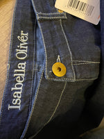 Brand New Isabella Oliver The Skinny Jean Under Bump Indigo Blue - Size Maternity UK W33 R
