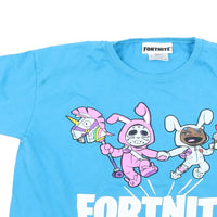 Fortnite Turquoise Blue Official Character T-Shirt - Boys 12-13yrs