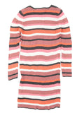 M&S Multi Striped Pink/Blue/White L/S Jumper Dress - Girls 12-13yrs