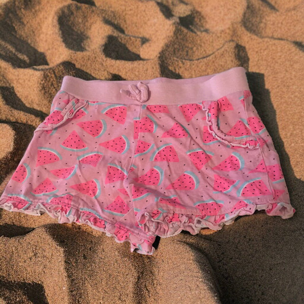 Primark Pink Watermelon Stretch Shorts - Girls 3-4yrs