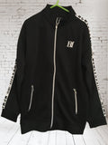 River Island Black/White Limited Edition Print Zip Up Tracksuit Top - Unisex 7-8yrs