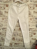 Denim Co White Stretch Skinny Distressed Jeans - Girls 11-12yrs