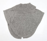 New Look Maternity Grey Heavy Chunky Knit S/S Slouch Cardigan - Size Maternity UK 10