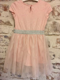 Primark Pink Embellished Dress with Tutu Skirt - Girls 3-4yrs