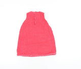 Frugi Organic Cotton Lily Cord Pinafore Dress Pink Ducks - Girls 12-18m