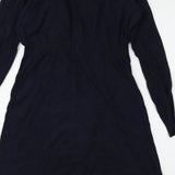 Mamas & Papas Navy Long Length Soft Knit Cardigan - Size Maternity UK 12-14