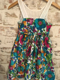 Bloome Girls Floral Print Broderie Cotton Sun Dress - Girls 8yrs