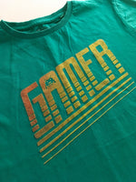 Next Green/Yellow Gamer Motif T-Shirt - Boys 10yrs