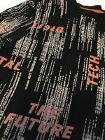 F&F Black The Future Digital Tech Graphic Gamer T-Shirt - Boys 4-5yrs