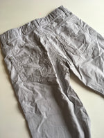 Shialy Boys Light Grey 100% Cotton Chino Shorts - Boys 14yrs