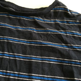 Primark Navy Blue 3 Stripe L/S Top - Boys 7-8yrs