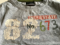 Next Grey/Khaki Interstate L/S Top - Boys 9-12m