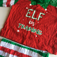 Elf In Training Baby Christmas Pyjamas - Unisex 0-3m
