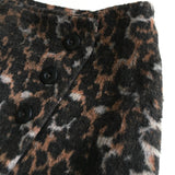 Next Girls Thick Wool Animal Print Winter Skirt - Girls 12yrs