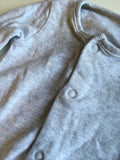 F&F Unisex Grey Sleepsuit - Unisex 0-1m