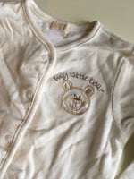 Bambini My Little Bear Teddy Ecru 2 Piece Outfit - Unisex 3-6m