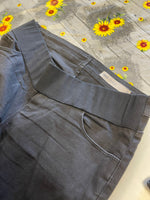 Asos Denim Maternity Washed Black Under Bump Skinny Jeans - Size Maternity UK 12