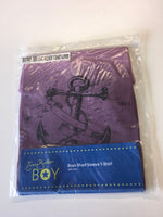 Brand New Emma Bunton Purple Anchor T-Shirt - Boys 4-5yrs