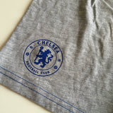 Chelsea Football Club Boys Grey and Blue Cotton Shorts - Boys 8-9yrs