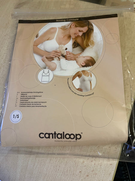 Cantaloop Maternity Beige/Tan Nursing Camisole Vest Top - Size Materni –  Growth Spurtz