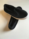 Primark Black Slip On Canvas Pumps Shoes - Unisex Size UK 12 EUR 30