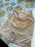Asos Maternity Nude Beige Shapewear Support Shorts - Size Maternity M UK 12-14