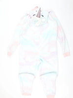 Brand New M&S Fleece Rainbow Hooded Unicorn Onesie Pyjamas - Girls 13-14yrs