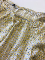 M&S Yellow Ditzy Print Summer Smock Top - Girls 13-14yrs