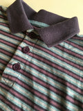 Matalan Purple/Blue/Grey S/S Polo Shirt - Boys 3-6m