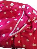 1950's Rock and Roll Pink Spotty Rockabilly Skirt Fancy Dress - Adults