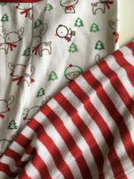 Mothercare 2 Festive Christmas Trousers Baby Bundle - Unisex 9-12m