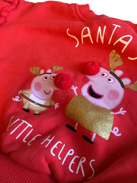 Peppa pig slippers sainsbury's top