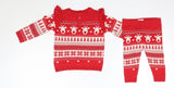 Brand New F&F Red Knitted 2pc Christmas Jumper Outfit - Reindeer - Girls 6-9m