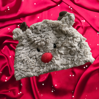 Next Super Soft Christmas Reindeer Fluffly Christmas Hat - Unisex 6-12m