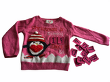 Christmas is Coming Pink Countdown Jumper - Girls 12-18m