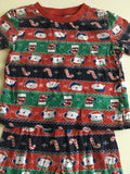 Baby Pyjamas with Christmas Multi Print - Unisex 6-9m