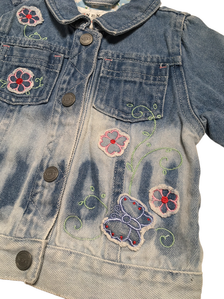 Next baby girl denim jacket sales