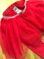 Next Red Leggings with Built In Tutu Netted Skirt - Girls 3-6m