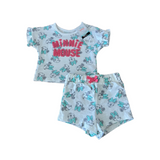 Brand New Disney at George Minnie Mouse Tee & Shorts Outfit - Girls 0-3m