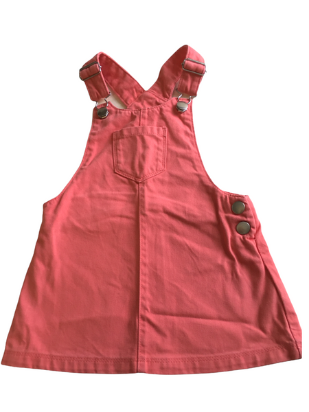 Next girls 2025 dungaree dress