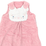 Tu Pink Velour & White Floral 2.5 Tog Baby Sleeping Bag - Girls 0-6m