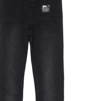 Brand New Matalan Lightly Distressed Black Skinny Jeans with Adjustable Waist - Boys 14yrs