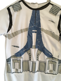Star Wars Clone Trooper White all in one Fancy Dress Costume - Unisex 5-7yrs