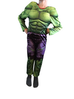 Marvel Avengers The Incredible Hulk Character Fancy Dress Costume - Boys 7-8yrs